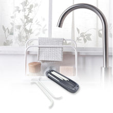 Kitchen Storage Rack for Dish Towels & Cloths (1 Pc, Organizer)